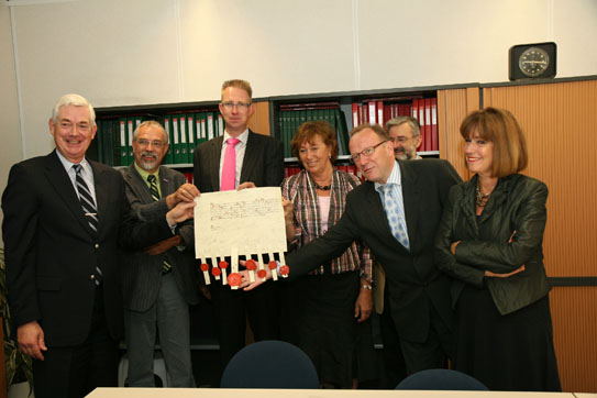 Samenwerking bezegeld