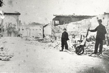 Bodegraven: vlak na de dorpsbrand van 1870