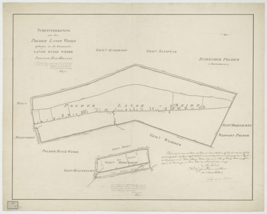 Nieuwe inventaris polderarchief online: H101 Polder Lange Weide en Elfviertel (1476) 1525-1974