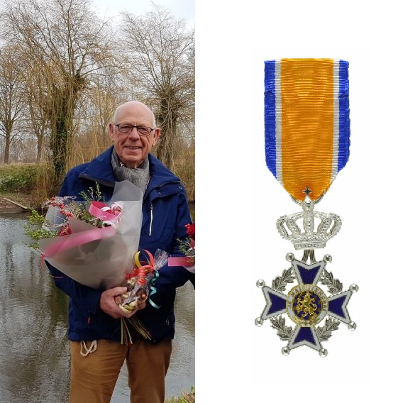 Gerrit van Oudenallen benoemd tot Lid in de Orde van Oranje-Nassau